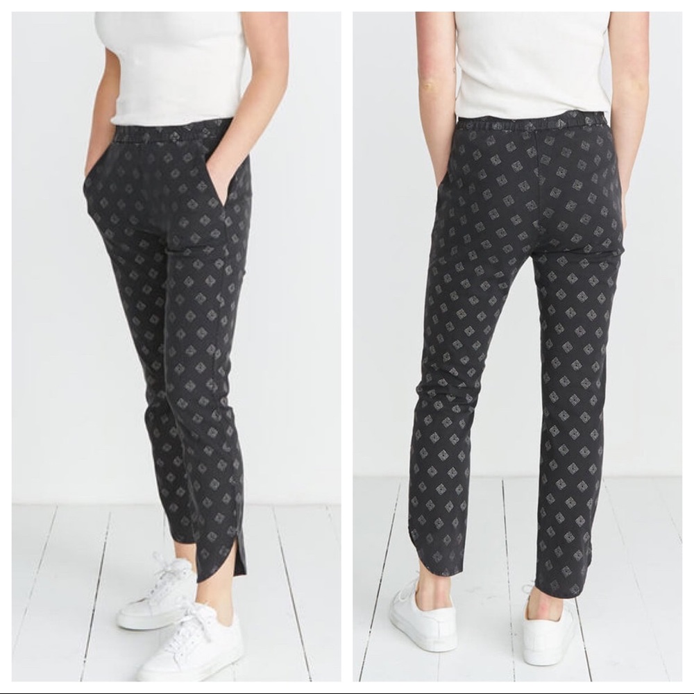 Marine Layer India ink print pull on Allison pant